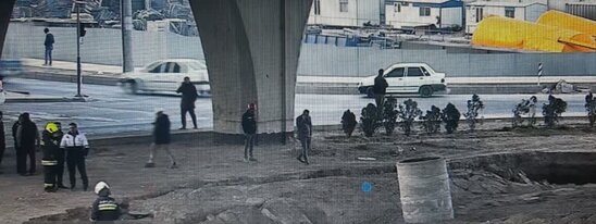 ریزش بخشی از تونل خط ۲ مترو اصفهان