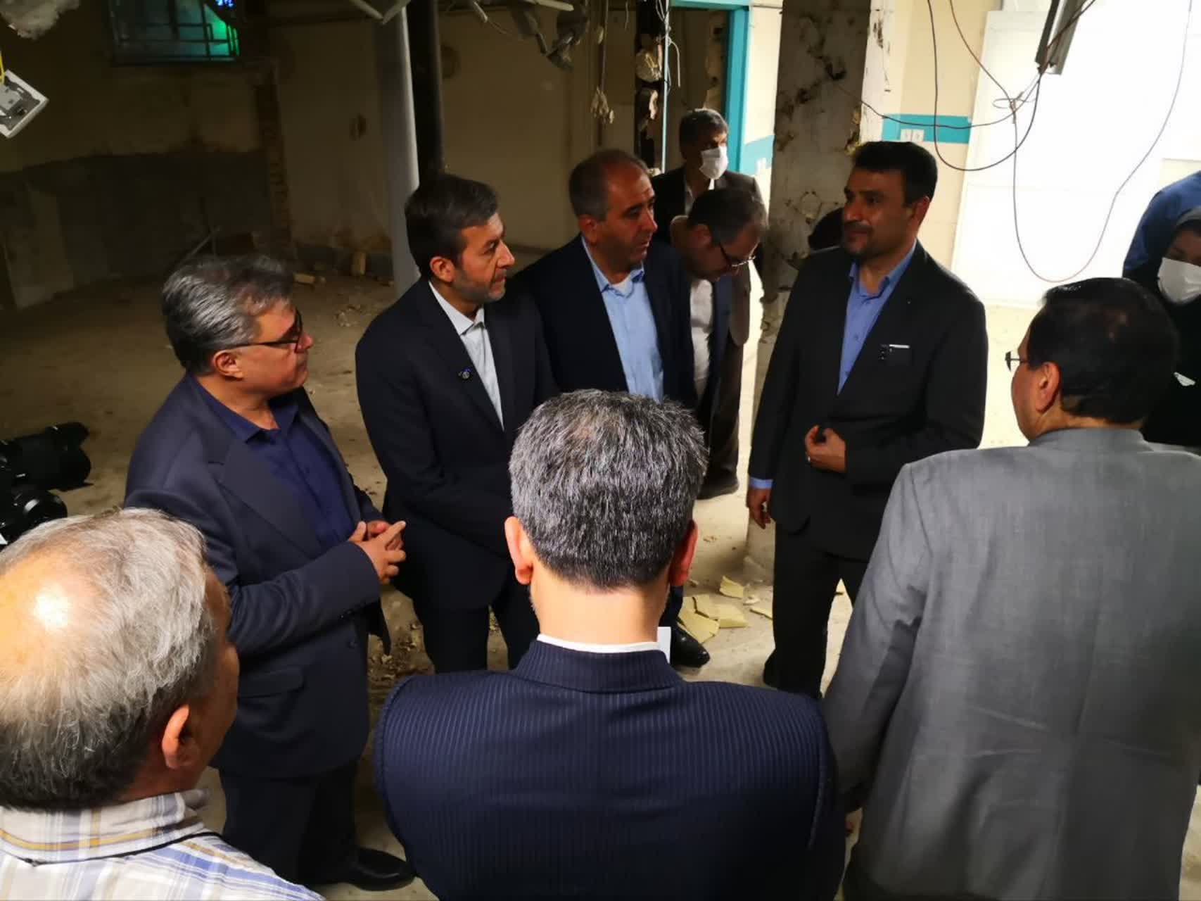 آیین بهرهبرداری از بخش جراحی بیمارستان عیسی بن مریم
