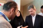 بازدید استاندار اصفهان از غرفه شركت توزیع برق استان اصفهان
