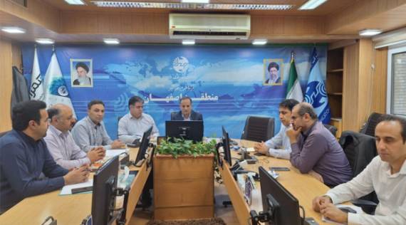 حضور مدیران مخابرات مناطق، در جلسه ویدئوکنفرانسی معاونت تجاری شرکت مخابرات ایران