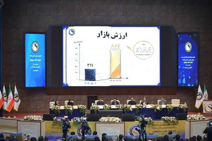 مجمع شسپا ۲۰۰ تومان سود نقدی تقسیم کرد؛ شگفتی سهامداران از رشد ۷۹۴ درصدی نفت سپاهان در بهار ۱۴۰۵