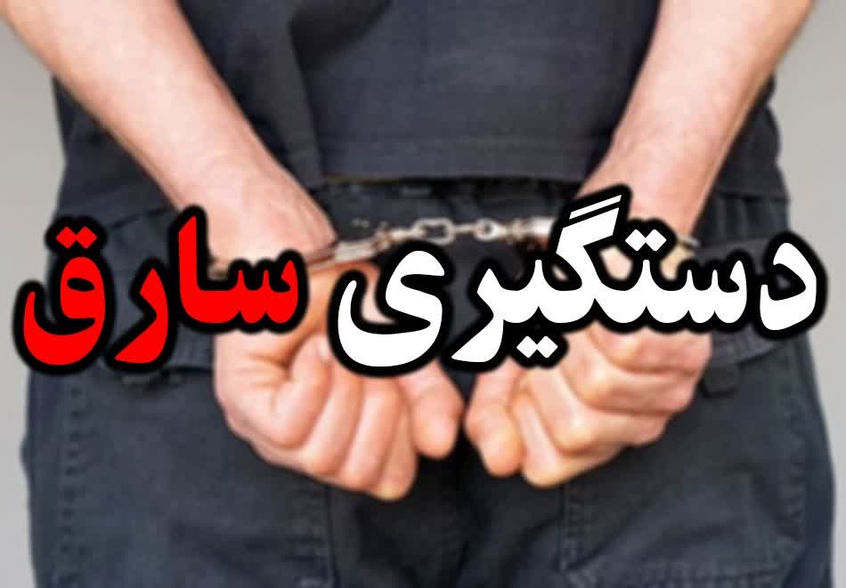 دستگيري سارق سيم و کابل مخابراتي با ۱۵ فقره سرقت در لنجان