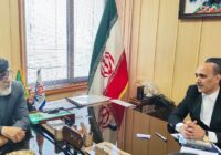هماندیشی رئیس اتاق اصناف اصفهان مرکز استان اصفهان با رؤسای اتحادیههای حملونقل و آهنفروشان برای رفع موانع صنفی