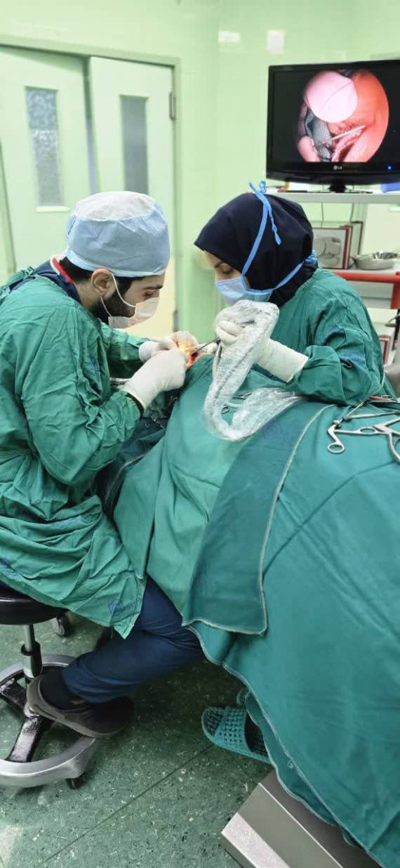 انجام نخستین جراحی اندوسکوپیک مجرای اشکی از راه بینی در نجف‌آباد